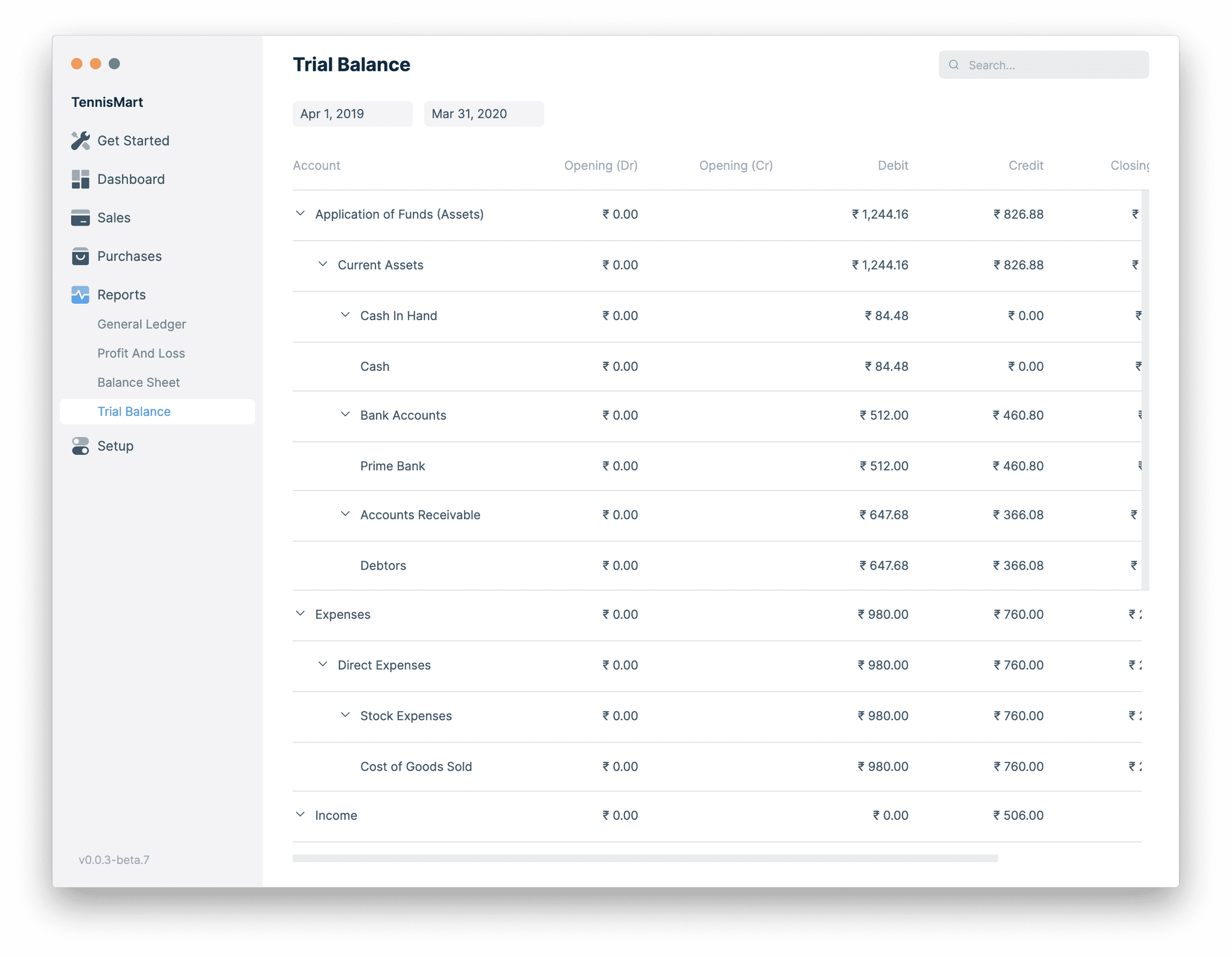 Trial Balance